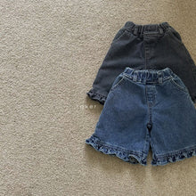 Load image into Gallery viewer, RAKER KIDS FRILL DENIM JEANS** Preorder