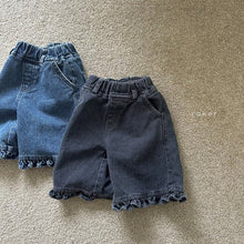 Load image into Gallery viewer, RAKER KIDS FRILL DENIM JEANS** Preorder