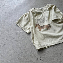 Load image into Gallery viewer, RAKER KIDS COWBOY TEE SHIRT** Preorder