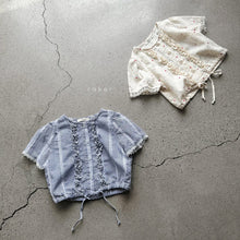 Load image into Gallery viewer, RAKER KIDS RUFFLE BLOUSE* Preorder