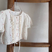 Load image into Gallery viewer, RAKER KIDS RUFFLE BLOUSE* Preorder