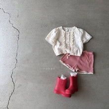 Load image into Gallery viewer, RAKER KIDS RUFFLE BLOUSE* Preorder