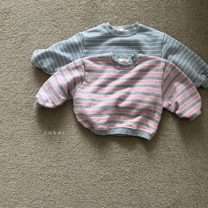 RAKER KIDS COZY STRIPE SWEATER** Preorder