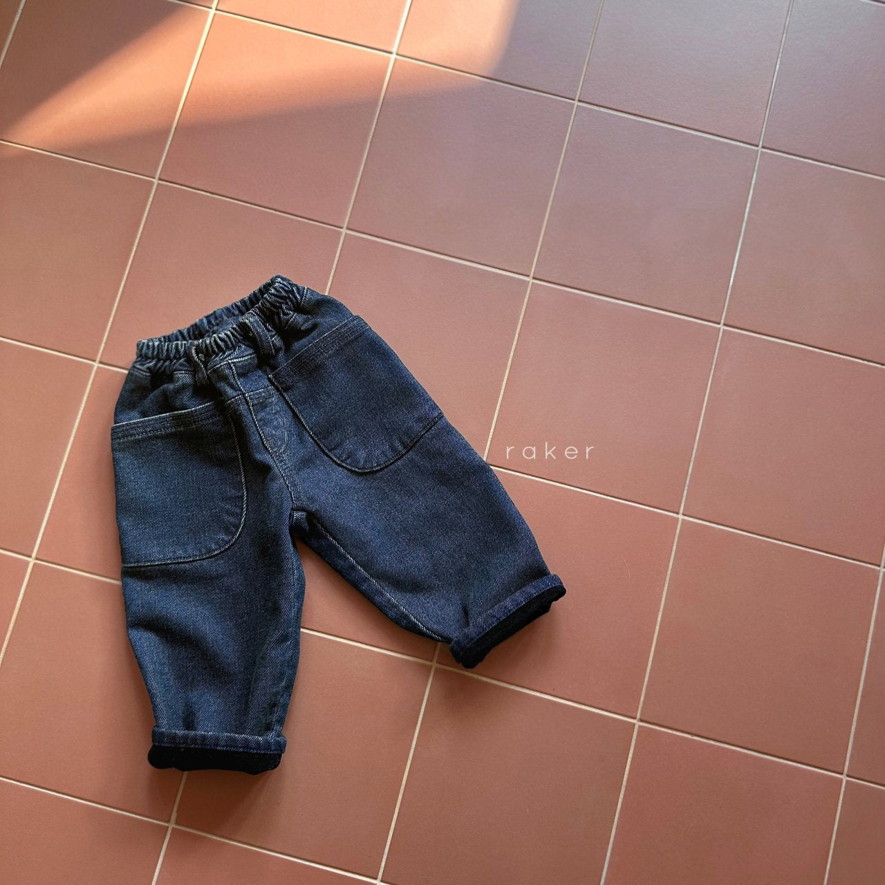 RAKER KIDS POCKET DENIM PANTS** Preorder