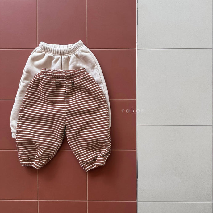 RAKER KIDS STRIPE JOGGER PANTS** Preorder