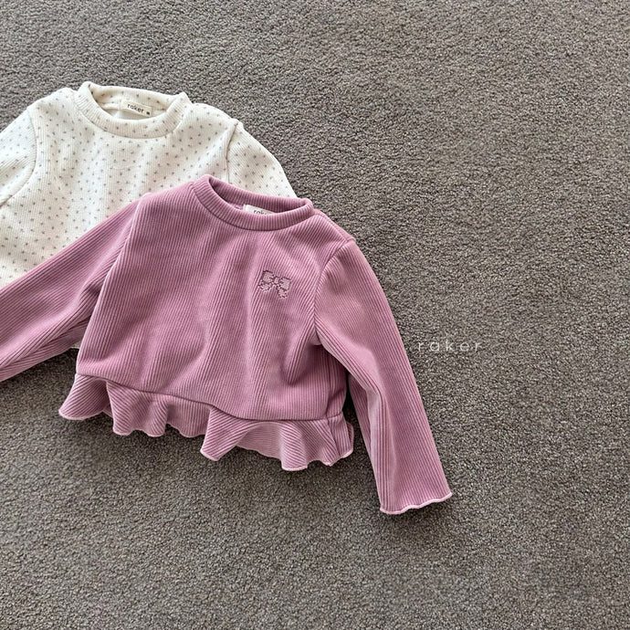 RAKER KIDS RIBBED SMOOTH TOP** Preorder