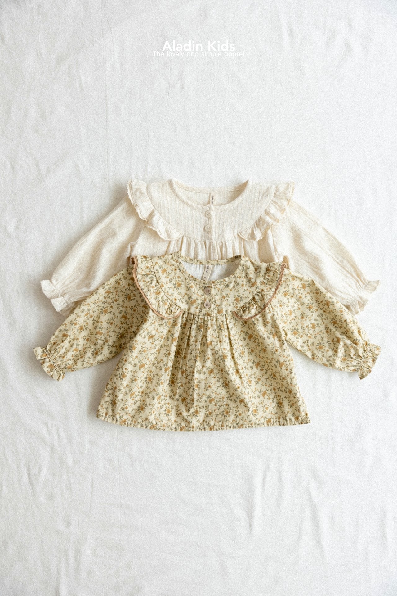 ALADIN KIDS AUTUMN FRILL SHIRT**PREORDER