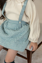 Load image into Gallery viewer, ALADIN KIDS Check Suspender Padded Skirt**PREORDER