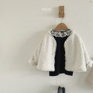 ALADIN KIDS Lace Embroidery Jacket*Preorder