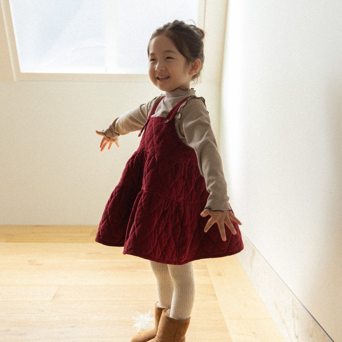 ALADIN KIDS CHRISSY VELVET DRESS**PREORDER
