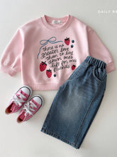 Load image into Gallery viewer, DAILYBEBE KIDS STRAWBERRY SWEATSHIRT **PREORDER