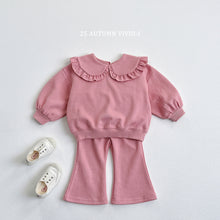 Load image into Gallery viewer, VIVID KIDS FRILL COLLAR TOP BOTTOM SET*PREORDER