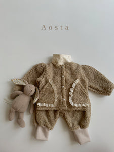 AOSTA KIDS Tete Bear Cardigan*Preorder