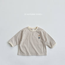 Load image into Gallery viewer, VIVID KIDS STRIPE BEAR SWEATER*PREORDER