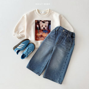 DAILYBEBE KIDS SIGNATURE DENIM PANTS**PREORDER
