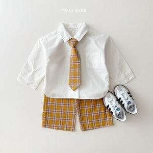 DAILYBEBE KIDS CHECK PANTS**PREORDER