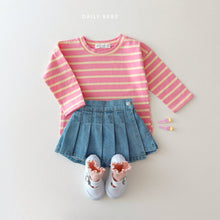 Load image into Gallery viewer, DAILYBEBE KIDS STRIPE TEE SHIRT**PREORDER