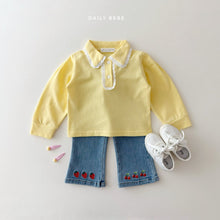 Load image into Gallery viewer, DAILYBEBE KIDS LACE FRILL SHIRT**PREORDER