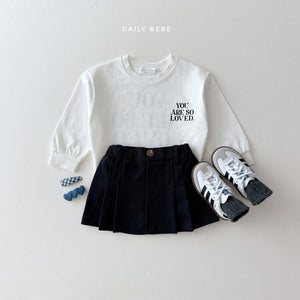 DAILYBEBE KIDS LOVE TEE SHIRT**PREORDER