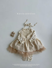 將圖片加載到圖庫查看器中， AOSTA 兒童疊層洋裝*預購