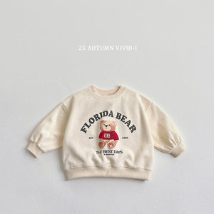 VIVID KIDS FLORIDA BEAR SWEATER*PREORDER