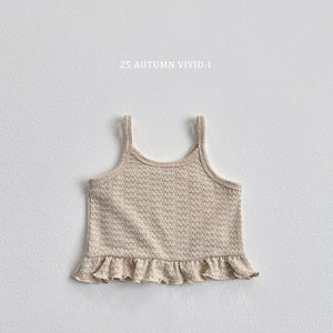 VIVID KIDS SLEEVLESS STRING TEE *PREORDER