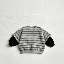 Load image into Gallery viewer, VIVID KIDS KID STRIPE LAYERED TOP*PREORDER
