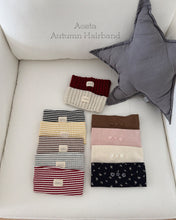 Load image into Gallery viewer, AOSTA FALL KNIT COOKIE HEADBAND**PREORDER