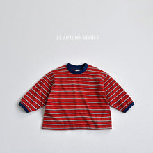 Load image into Gallery viewer, VIVID KIDS COLOR BLOCK STRIPE TEE*PREORDER