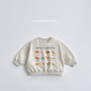 VIVID KIDS DINO GARDENS SWEATER*PREORDER