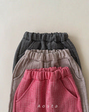 Load image into Gallery viewer, AOSTA KIDS CHECK PANTS*PREORDER
