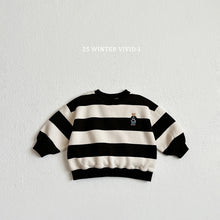 Load image into Gallery viewer, VIVID KIDS POLO BEAR STRIPE SWEAT SHIRT*PREORDER
