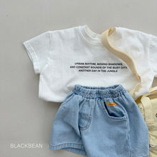 將圖片載入圖庫檢視器中，BLACKBEAN KIDS 可與媽媽一起穿著T卹* 預購