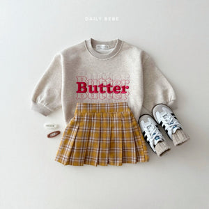 DAILYBEBE KIDS CHECK SKIRT**PREORDER