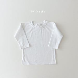 DAILYBEBE KIDS SIMPLE TEE SHIRT**PREORDER