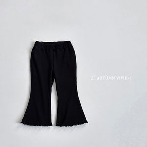 VIVID KIDS RIB BOOTCUT PANTS*PREORDER