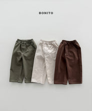 Load image into Gallery viewer, BONITO KIDS STITCH COTTON PANTS*PREORDER