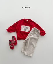 Load image into Gallery viewer, BONITO KIDS STITCH COTTON PANTS*PREORDER