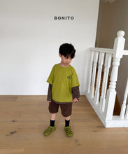 Load image into Gallery viewer, BONITO KIDS LAYERED SHORT SLEEVE TEE*PREORDER