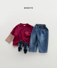 Load image into Gallery viewer, BONITO KIDS LAYERED SHORT SLEEVE TEE*PREORDER
