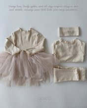 Load image into Gallery viewer, AOSTA FALL FLORAL IVORY FRILL DRESS**PREORDER