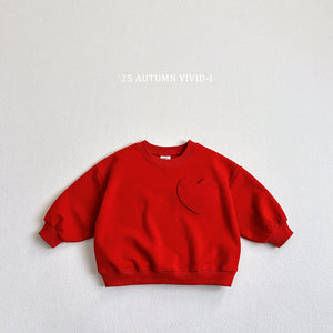 VIVID KIDS POCKET HEART SWEATER*PREORDER