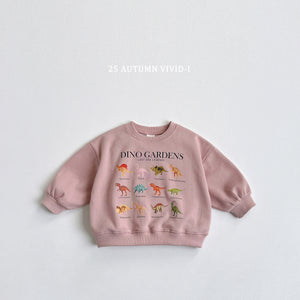 VIVID KIDS DINO GARDENS SWEATER*PREORDER