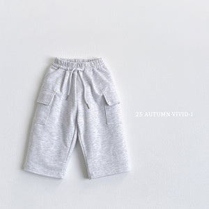 VIVID KIDS POCKET COTTON PANTS*PREORDER