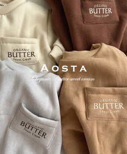 AOSTA KIDS Butter Sweat Shirt**Preorder