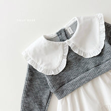 Load image into Gallery viewer, DAILYBEBE KIDS COLLAR SWEET DRESS**PREORDER