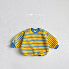Load image into Gallery viewer, VIVID KIDS KID STRIPE PUFF SWEAT*PREORDER