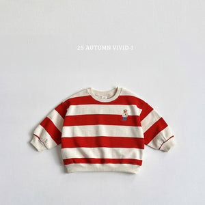 VIVID KIDS STRIPE SWEATER*PREORDER