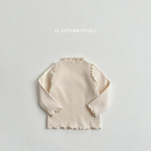 VIVID KIDS TURTLE NECK TEE SHIRT*PREORDER