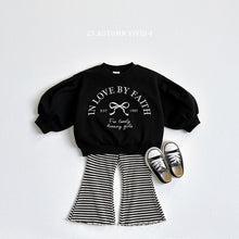 Load image into Gallery viewer, VIVID KIDS STRIPE RIB BOOTSCUT PANTS*PREORDER